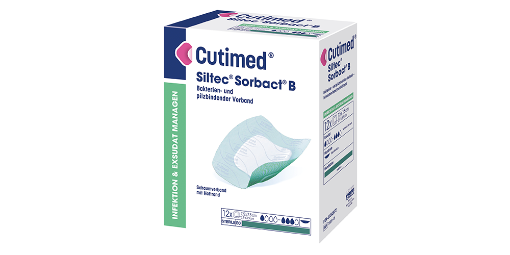 Cutimed Siltec Sorbact B Cutimed Siltec Sorbact B